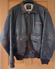 Vintage Avirex Brown Leather