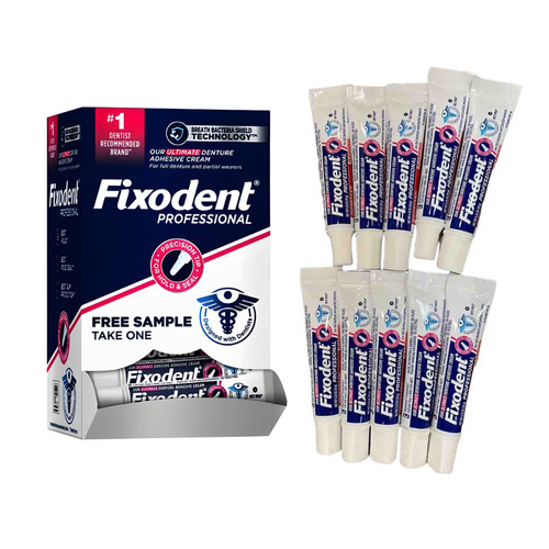 Fixodent denture adhesive - fixodent,