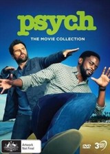 Psych - 3 Movie Film Collection  (DVD) Region free -  IN STOCK