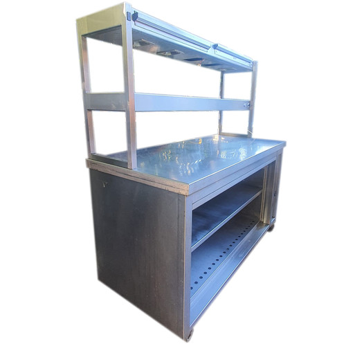 150cm hot cupboard with double - cupboard,