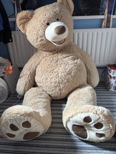 Giant Plush 5ft Life size  Beige Teddy Bear, Good Condition.