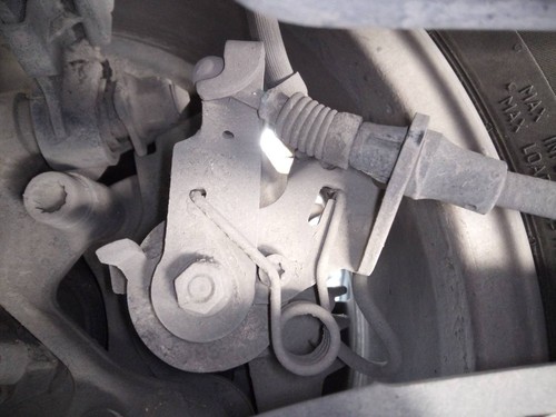 Rear left brake - rear, /