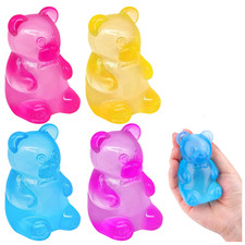 Fidget Toys Gummy Bears for Kids – Squishy Stress Balls ADHD Autism Sensory