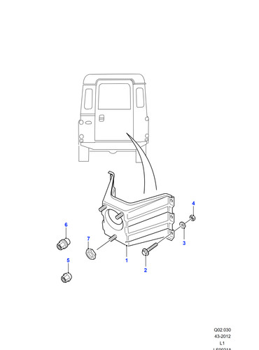Land rover plain washer range - plain,