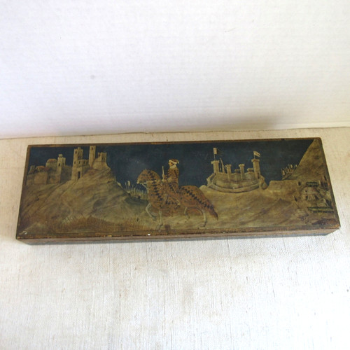 Vintage florentine italian box - florentine,