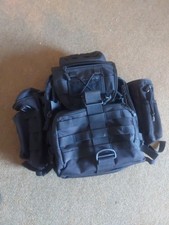 Molle System Protector Plus Rucksack Military Style Black Backpack With Extras