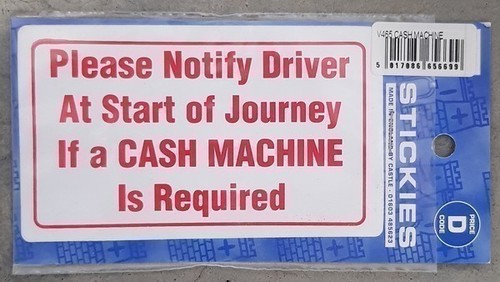 Cash machine car - machine,