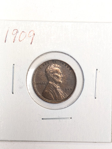 1909 lincoln wheat cent penny - 1909,