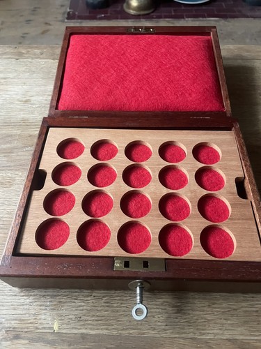 Peter nichols coin mahogany - coin,
