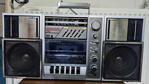 Vintage sanyo m9835k stereo - m9835k,