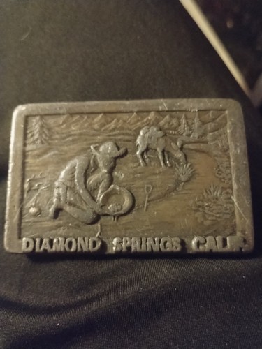 Vintage 1977 belt buckle