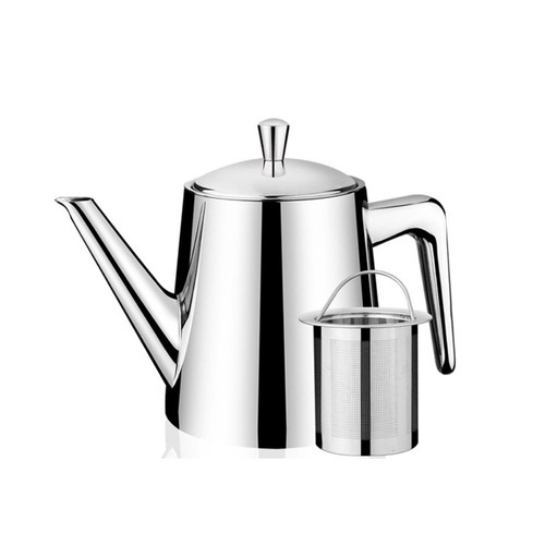 Stainless steel teapot coffee - steel,