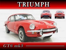 TRIUMPH GT6 MK3  #s1316 SIGN