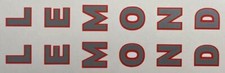 Lemond seat tube decals