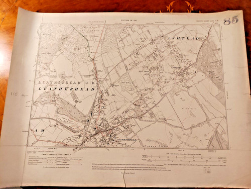 Original 1915 sheet - sheet, map