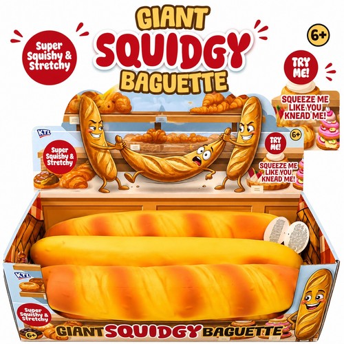 Jumbo squishy baguette super - jumbo,