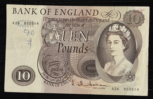 Bank england pound - 10,