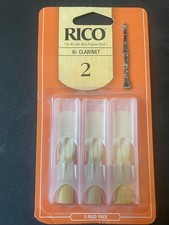 Rico flat clarinet - rico, reeds