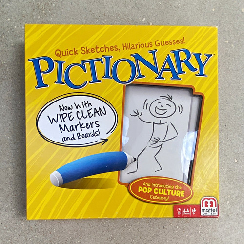 Mattel games pictionary board - mattel,
