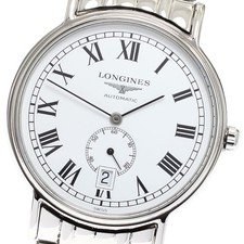 LONGINES Presence L4.805.4 Date white Dial Automatic Men's Watch_920056
