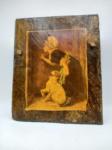 Vintage print of - (by,