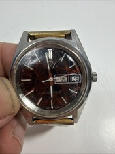 Timex Q Quartz Watch Red