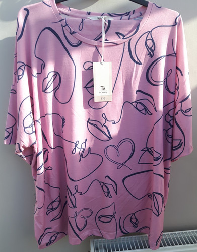 Ladies size large pink - tu,