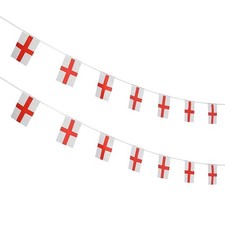 England bunting flags 14x21cm Pennant England String Banner Buntings Festival