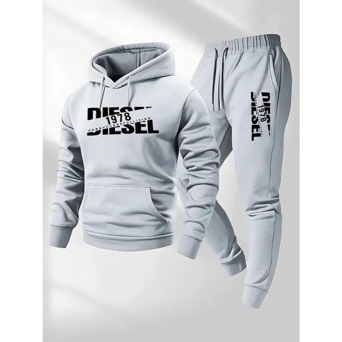 Men hooded tracksuit - men's,