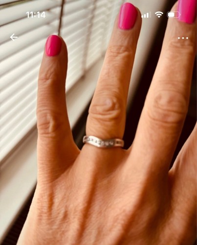 Stunning platinum diamond