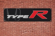 Honda Type R PVC Garage / Workshop Banner / Poster Motorsport JDM Drift Civic