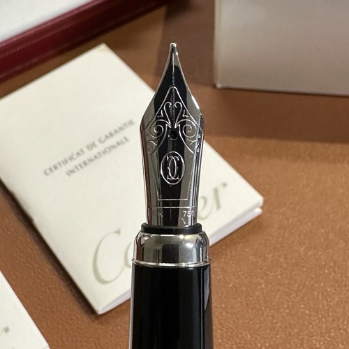 New cartier fountain pen 18k - new,