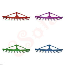 63cm Wide 18 Tooth Heavy Duty Plastic Rake Head Replacement Lawn Leaves Garden