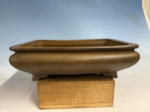 Unglazed tokoname bonsai tree - ,