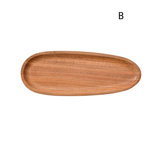 Rustic brown wooden oval - rustic,
