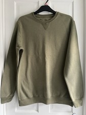 Pull and Bear Women’s Olive Green  Sweatshirt - Size L - Great Condition