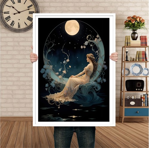 Art deco wall - art, size