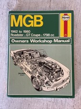 Haynes Manual 111 - MGB, 1962