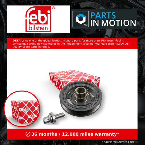 Crankshaft pulley fits - pulley, honda