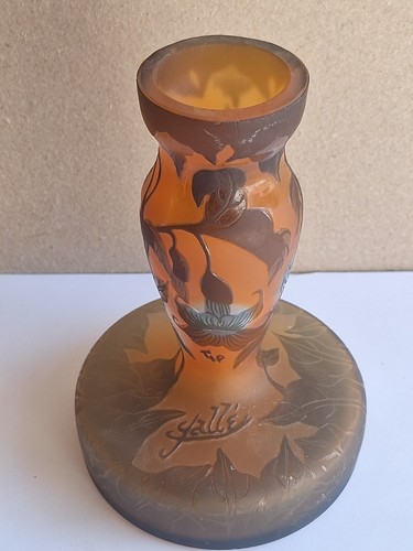 Galle glass vase - galle,