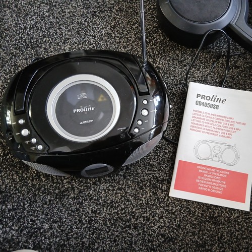 Proline cd405usb boombox - cd405usb,