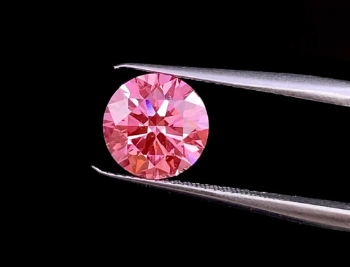 Fancy vivid pink real - vivid, diamond