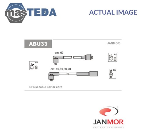 Abu33 ignition cable set leads - ignition,