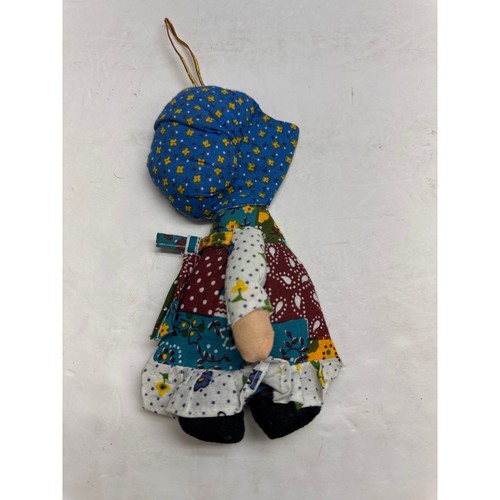Vintage holly hobbie rag doll - holly,