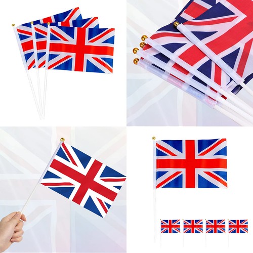 Union jack flags - 10, 20