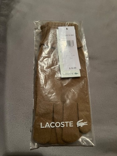 Nwt lacoste mens gloves mitten - mens,