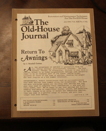 The old house journal - ~, july
