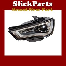 AUDI A3 HEADLIGHT BI-XENON WITH LED DRL 2012 2013 2014 2015 2016 NSF