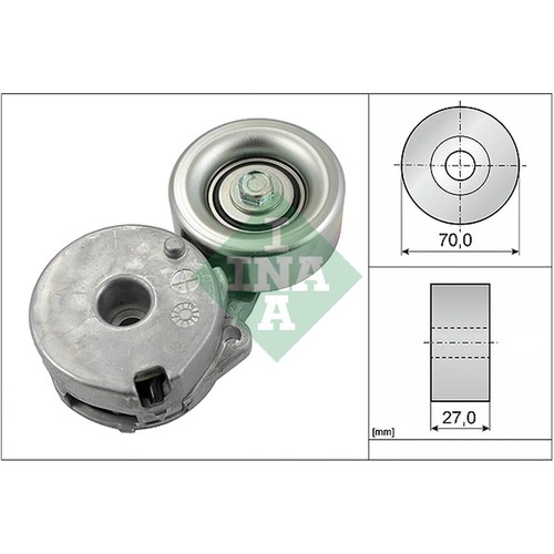 Tensioner lever ribbed belt - lever,,