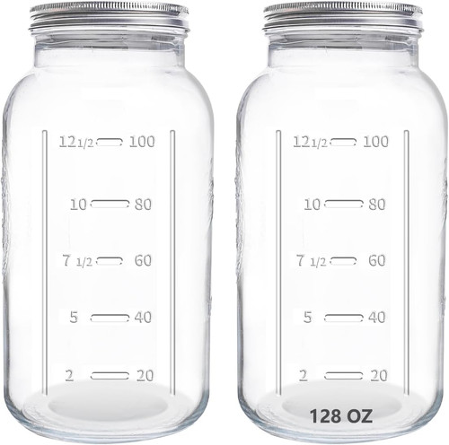 128 mason jars - oz,